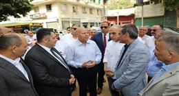 محافظ القاهرة يتفقد المرحلة الأولى من تطوير عزبة جرجس والعسال