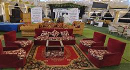 تنظيم معرض جديد لتوزيع الأثاث والأجهزة الكهربائية بقرى مركز مطوبس في كفر الشيخ 