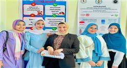 كلية الصيدلة بجامعة المنصورة الأهلية تنظم حملة توعية عن الإسعافات الأولية 