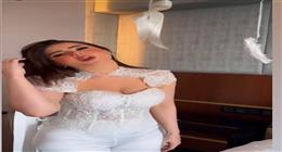 الصور الأولى لعروس مطرب المهرجانات مسلم قبل انطلاق حفل الزفاف