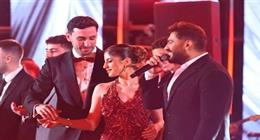 مشاهد من حفل خطوبة ابنة باسل سماقية.. تامر حسني وميريام فارس يشعلان الأجواء 