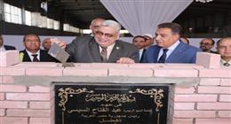 رئيس مجلس الدولة يضع حجر الأساس لمُجمع المحاكم في الدقهلية