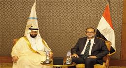 رئيس سلامة الغذاء يبحث مع نظيره السعودي تعزيز التبادل التجاري بين البلدين