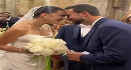 الصور الأولى من حفل زفاف ستيفاني عطا الله وزاف.. جمعهما الفن والزواج