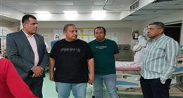 محافظ دمياط يتابع حالة الطفلة ريتال بعد سقوطها من أعلى عقار