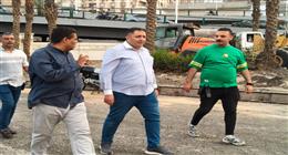  نائب محافظ القاهرة يتابع مشروع تطوير ميدان حدائق القبة