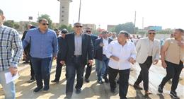 محافظ الجيزة: رفع كفاءة وصيانة كوبري البليدة بمركز العياط لتحسين عوامل الأمان