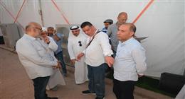 بعثة «حج الجمعيات الأهلية» تجري معاينة ميدانية لمخيمات الحجاج في عرفات ومنى