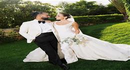 يسرا ومنى زكي وأحمد حلمي أبرز الحضور في حفل زفاف أمينة خليل