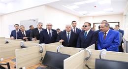 وزير التعليم العالي يفتتح مركز الاختبارات الإلكترونية بـ«حقوق المنوفية»