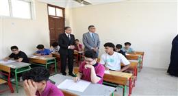 محافظ الجيزة يتفقد لجان امتحانات الشهادة الإعدادية في عدة مناطق