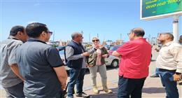 نائب وزير الإسكان يقوم بجولة تفقدية لمحافظة الإسكندرية بعد الاضطرابات الجوية