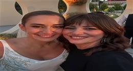 ريهام عبدالغفور تهنئي أمينة خليل بحفل زفافها