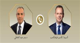 وزير الخارجية يناقش مع نظيره الهولندي مستجدات الأوضاع في قطاع غزة