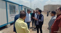 رئيس جامعة بنها يتفقد عددا من المنشآت الجديدة بكفر سعد