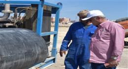 رئيس شركة مياه مطروح: إنشاء محطة توزيع تخدم شرق المدينة والمناطق المجاورة 