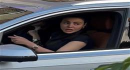 وصول وليد توفيق ودينا فؤاد إلى عزاء زوج الفنانة كارول سماحة