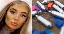 فتاة ترتكب خطأ قاتلا أدى إلى وفاتها بسبب غاز الضحك