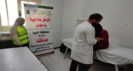 عضو التحالف الوطني تقدم خدمات طبية وعلاجية لمرضى العيون والقلب في المنيا