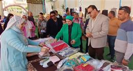 محافظ كفر الشيخ يفتتح معرض الحرف اليدوية والغذائية بمركز فوه
