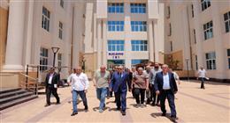 رئيس جامعة المنصورة الأهلية يوجه بسرعة الانتهاء من تصحيح الامتحانات وإعلان النتائج