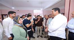 محافظ دمياط ووزير الرياضة يفتتحان منشآت شبابية جديدة بمركز فارسكور