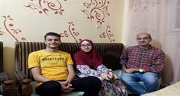 الأولى على الإعدادية الأزهرية بدمياط: حلمي أكون طبيبة أطفال