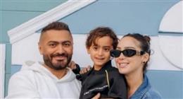 تامر حسني يوجه رسالة لجمهوره في أول ظهور بعد مرض ابنه 