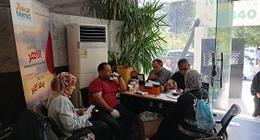 عضو بالتحالف الوطني ينظم حملة توعوية وميدانية للتبرع بالدم