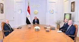 الرئيس السيسي يصدّق على إطلاق  مبادرة «مصر معاكم» لأبناء لشهداء القصر