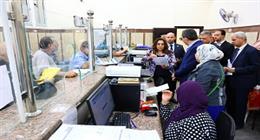 وزيرة التنمية المحلية تجري جولة مفاجئة لمتابعة سير العمل في المركز التكنولوجي بعابدين