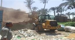محافظ الجيزة: إزالة 27 تعدٍّ على أملاك الدولة والأراضي الزراعية في البدرشين