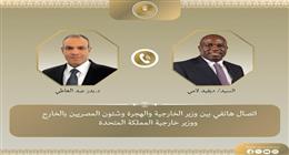 وزير الخارجية ونظيره البريطاني يبحثان سبل وقف التصعيد العسكري بين إسرائيل وإيران