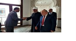 المفتي يلتقي وزير الشؤون الدينية الجزائري لبحث التعاون المشترك