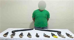 «الداخلية» تضبط 9 عناصر شديدة الخطورة بحوزتهم مخدرات وأسلحة بقيمة 37 مليون جنيه
