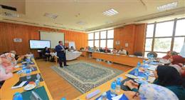 تنظيم ورشة عمل عن دليل إدارة المخلفات الصلبة بجامعة كفر الشيخ