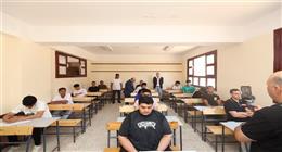 طلاب الثانوية العامة بكفر الشيخ سعداء بامتحاني الفيزياء والتاريخ