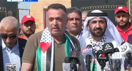 عضو البرلمان العربي عن فلسطين يشكر الصحفيين المصريين بسبب تغطية الحرب