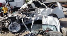 محافظة المنوفية: حادث التصادم كان نتيجة عدم الالتزام بالسرعة وليس مشكلة فنية