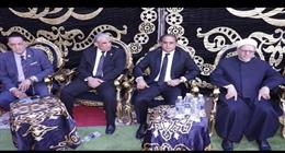 وفد من حزب الجبهة الوطنية يقدم العزاء لأسر ضحايا حادث المنوفية