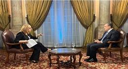 وزير الخارجية في ضيافة لميس الحديدي عبر برنامج «كلمة أخيرة» الليلة