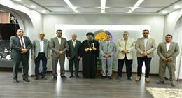 رئيس جامعة الوادى الجديد يستقبل وفدا من الكنيسة للتهنئة بحلول بعيد الأضحى 2025
