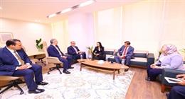 وزيرا التضامن والزراعة يتفقدان مقر البنك الزراعي المصري بالعاصمة الإدارية