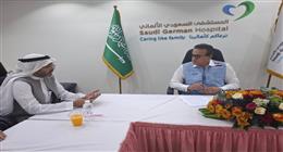 وزير الصحة يجتمع مع رئيس بعثة الحج الطبية فور وصوله إلى الأراضي المقدسة