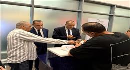 نائب وزير المالية ورئيس مصلحة الجمارك يتفقدان منظومة العمل الجمركي بمطار القاهرة 