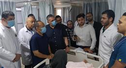 مساعد وزير الصحة يتفقد 3 مستشفيات في كفر الشيخ