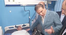 «الفلاحين» تكشف كواليس زيارة وزير الزراعة لمهندس الحماية المدنية المعتدى عليه في سوهاج