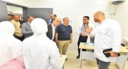 محافظ أسيوط يفتتح مبنى العيادات الخارجية بمستشفى منفلوط المركزي