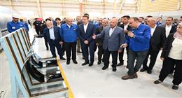 كامل الوزير يفتتح مصنع زجاج هندسي ويضع حجر أساس خط إنتاج الثلاجات بالمنوفية