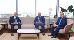 وزير الزراعة يبحث تعزيز حجم التبادل التجاري الزراعي مع رومانيا